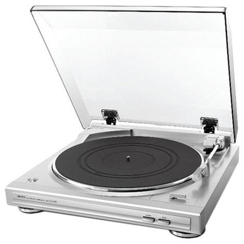 Denon - Platine vinyle DP29FE2 Argent - Entraînement Courroie - Bluetooth - Télécommande Incluse
