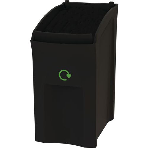 Collecteur Slim-line Mini Envirobin 55l Noir