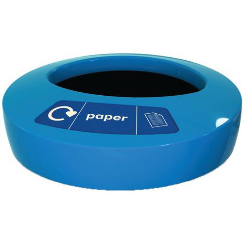Couvercle Ecoace Papier Bleu
