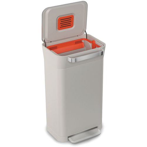 Poubelle à Pédale Intelligent Waste Titan 30l Joseph Gris