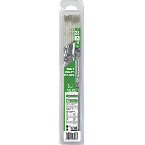 Electrode Inox Diamètre 25 Mm