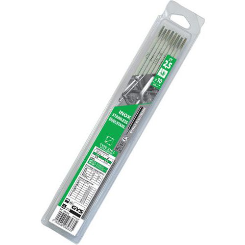 Electrodes En Inox 316l De Diamètre 32 Et Carton De 20 Kg