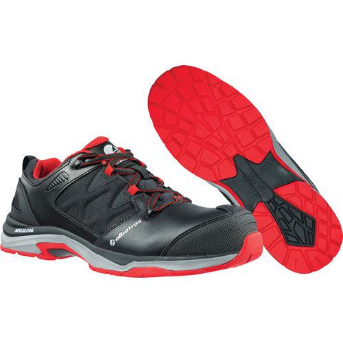 Albatros - Chaussures de sécurité ULTRATRAIL BLK LOW S3 ESD HRO SRC - Noir - Pointure 40 - Cuir Vachette - Amagnétique - Homme