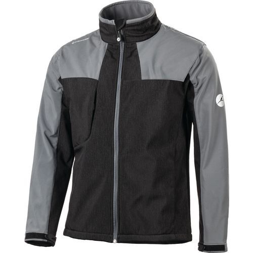 Veste En Softshell Avery Coloris Noir-gris Taille L