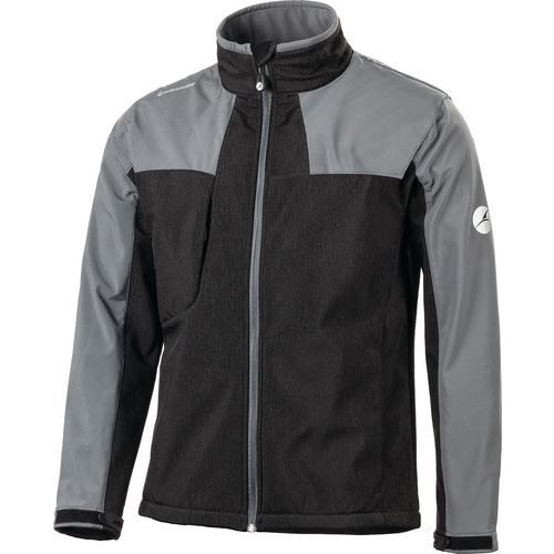 Veste En Softshell Avery Coloris Noir-gris Taille Xl