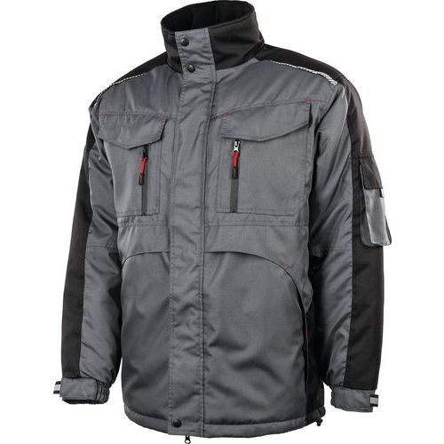 Parka Professionnel Celsius Coloris Gris-noir Taille L