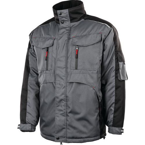 Parka Professionnel Celsius Coloris Gris-noir Taille M - Homme