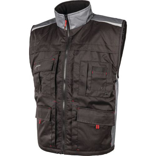 Gilet De Travail Edison Coloris Noir Taille S