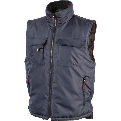 Gilet De Travail Herz Coloris Bleu Taille M - Homme