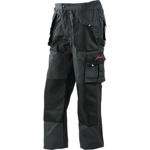 Pantalon De Travail Allround Black Coloris Gris-noir Taille L