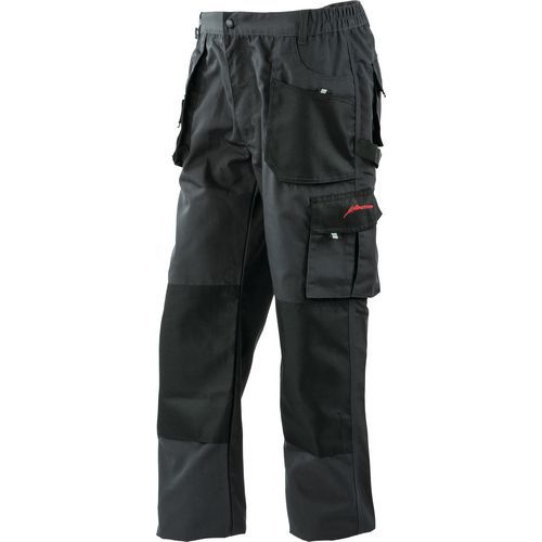 Pantalon De Travail Allround Black Coloris Gris-noir Taille M
