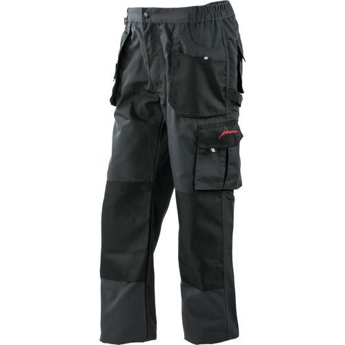 Pantalon De Travail Allround Black Coloris Gris-noir Taille S