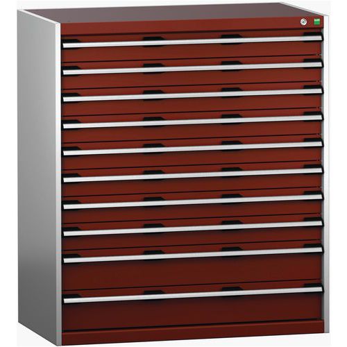 Bott 1 Armoire à Tiroirs Sl-10612-10.2 Avec 10 Tiroirs Pour Charge Lourde