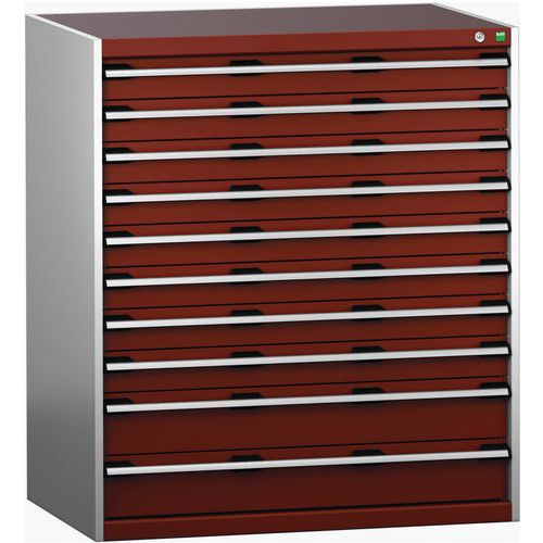 Bott 1 Armoire à Tiroirs Sl-10712-10.2 Avec 10 Tiroirs Pour Charge Lourde
