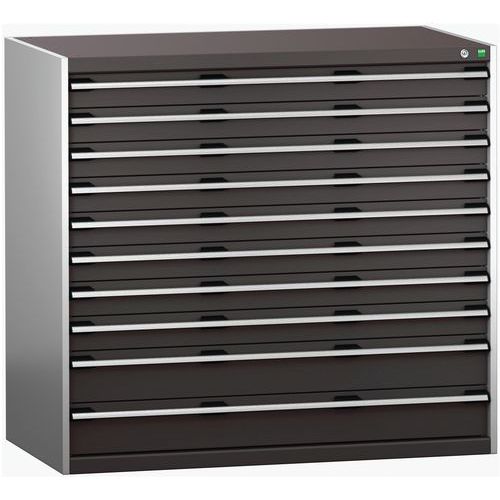 Bott 1 Armoire à Tiroirs Sl-13712-10.4 Avec 10 Tiroirs Pour Charge Lourde