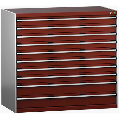 Bott 1 Armoire à Tiroirs Sl-13712-10.4 Avec 10 Tiroirs Pour Charge Lourde