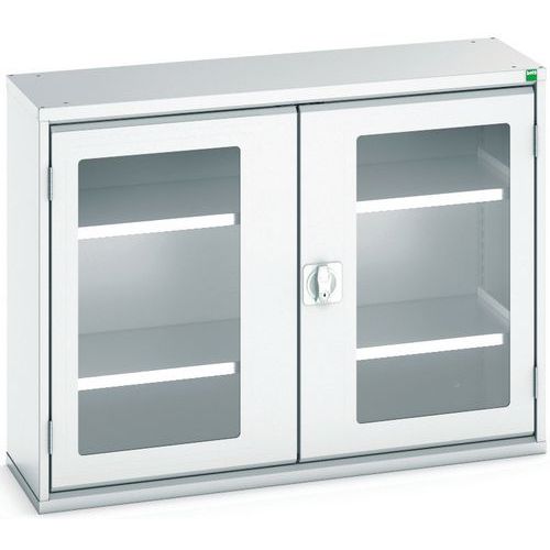 Bott 1 Armoire Verso Portes Transparentes Avec 2 Tablettes 1050x350x800_bott