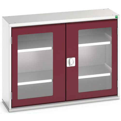 Bott 1 Armoire Verso Portes Transparentes Avec 2 Tablettes 1050x350x800_bott