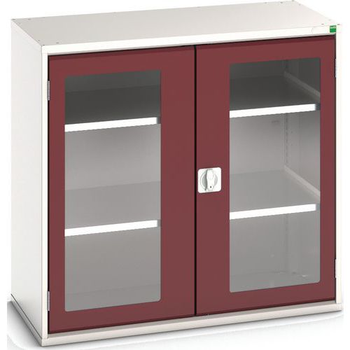 Bott 1 Armoire Verso Portes Transparentes Avec 2 Tablettes 1050x550x1000_bott