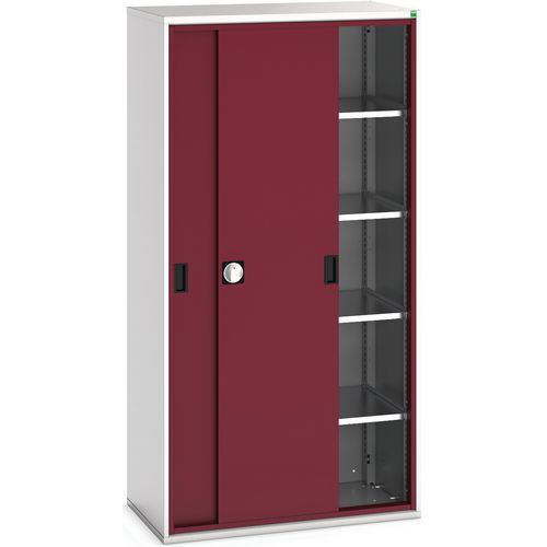 Bott 1 Armoire Verso Portes Coulissantes Avec 4 Tablettes 1050x550x2000_bott