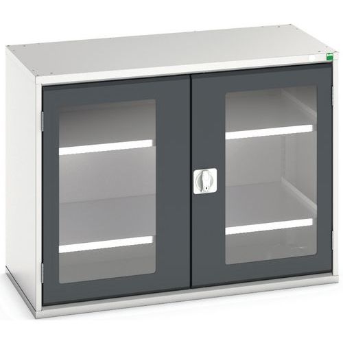 Bott 1 Armoire Verso Portes Transparentes Avec 2 Tablettes 1050x550x800_bott