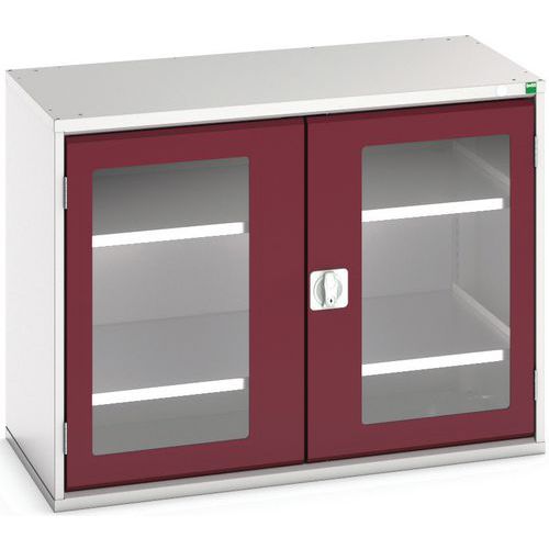 Bott 1 Armoire Verso Portes Transparentes Avec 2 Tablettes 1050x550x800_bott