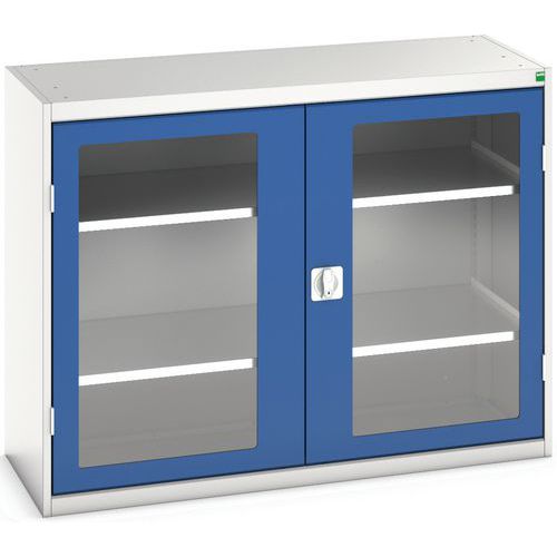 Bott 1 Armoire Verso Portes Transparentes Avec 2 Tablettes 1300x550x1000_bott