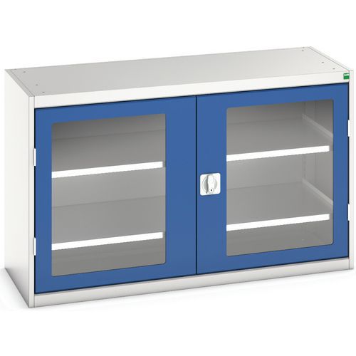 Bott 1 Armoire Verso Portes Transparentes Avec 2 Tablettes 1300x550x800_bott