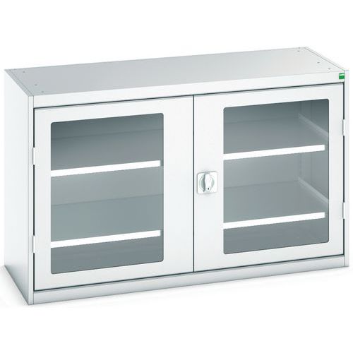 Bott 1 Armoire Verso Portes Transparentes Avec 2 Tablettes 1300x550x800_bott