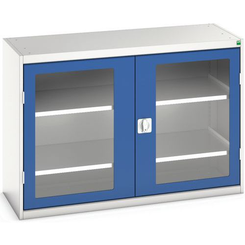 Bott 1 Armoire Verso Portes Transparentes Avec 2 Tablettes 1300x550x900_bott
