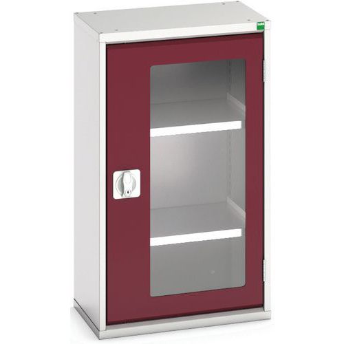 Bott 1 Armoire Verso Portes Transparentes Avec 2 Tablettes 525x350x900 - Bott