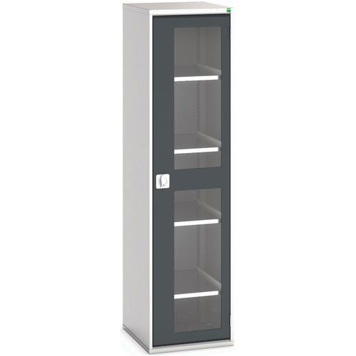 Bott 1 Armoire Verso Portes Transparentes Avec 4 Tablettes 525x550x2000_bott