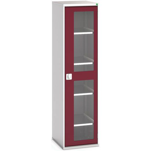 Bott 1 Armoire Verso Portes Transparentes Avec 4 Tablettes 525x550x2000_bott