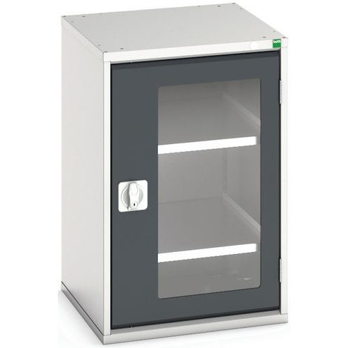 Bott 1 Armoire Verso Portes Transparentes Avec 2 Tablettes 525x550x800 - Bott