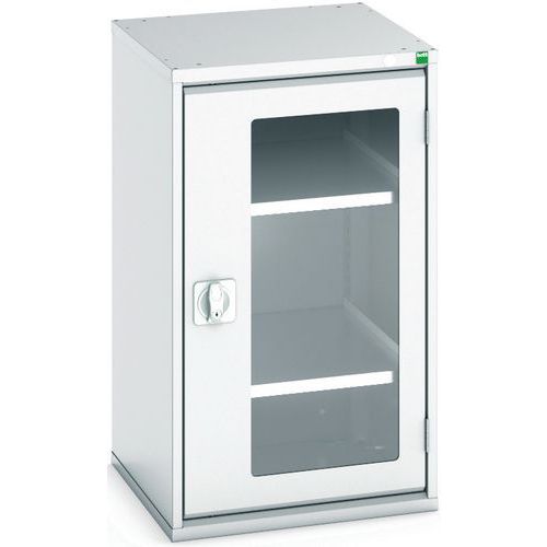 Bott 1 Armoire Verso Portes Transparentes Avec 2 Tablettes 525x550x900 - Bott