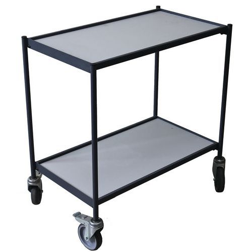 Desserte à 2 Plateaux Bois - Charge 200kg