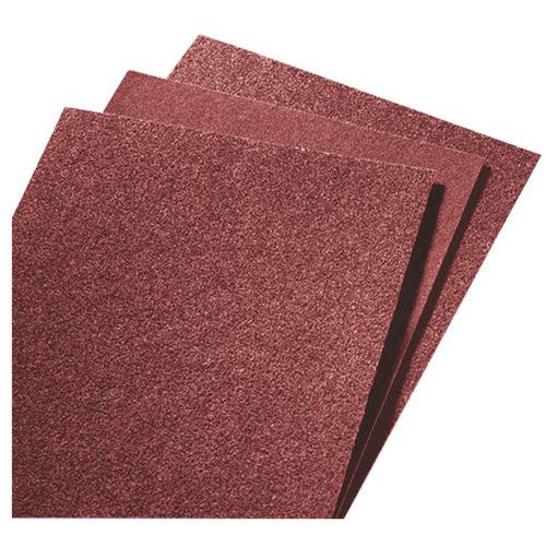 Feuille Toile Abrasive Souple R222 - Grain 80 Norton