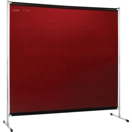 Cepro - Écran de soudure Gazelle 200 cm Bronze - Mobile - Norme EN 1598 - Protection UV