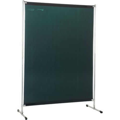 Cepro - Écran de soudure GAZELLE 140 cm vert - Mobile et conforme EN 1598