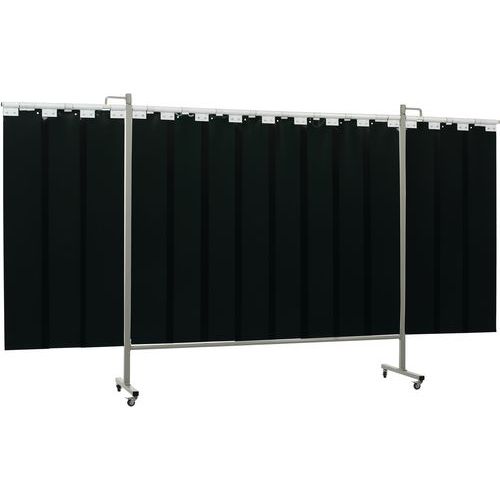 Ecrans Triptyque 375 Cm & Lanières Vert-9 Omnium