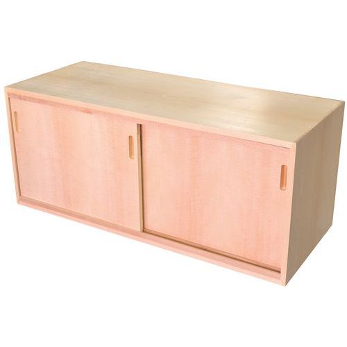 Caisson 2 portes coulissantes pour établi mécanicien 150 - Etablis Francois