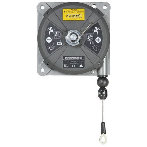 Zeca - Equilibreur de charge 2-4 kg - Course 2500 mm - Robuste et Durable