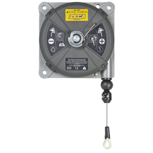 Zeca - Équilibreur de charge 4-6 kg - Course 2500 mm - Robuste et Fiable