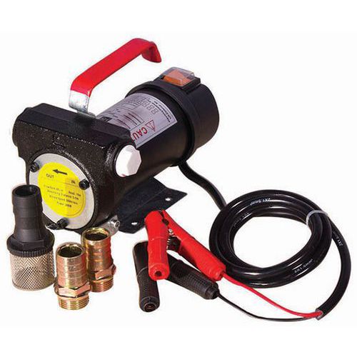 Agecom Diffusion - Pompe à gasoil 12V avec pistolet manuel - 40 L/h - 150W - IP54