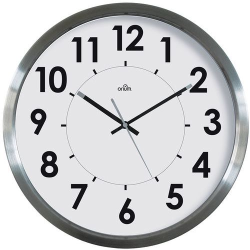 Horloge Basique Inox Ã˜45 Cm