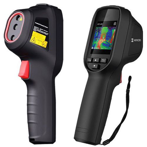 Distrame - Caméra Thermique Eco-V - 96 x 96 px - Haute Résolution - Autonomie 8h - Max 550°C - IP54