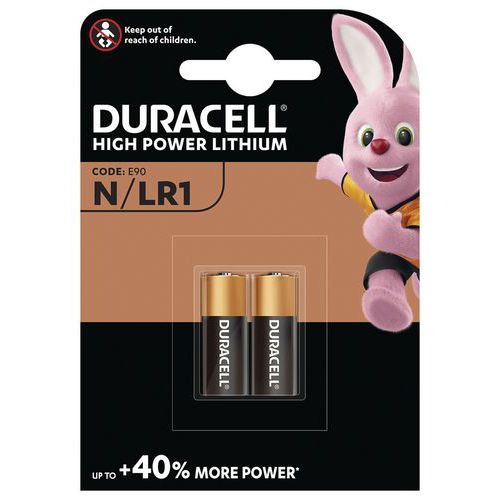 Duracell 2 Pile Alcaline N Lr1 - Pack De 2 - Duracell