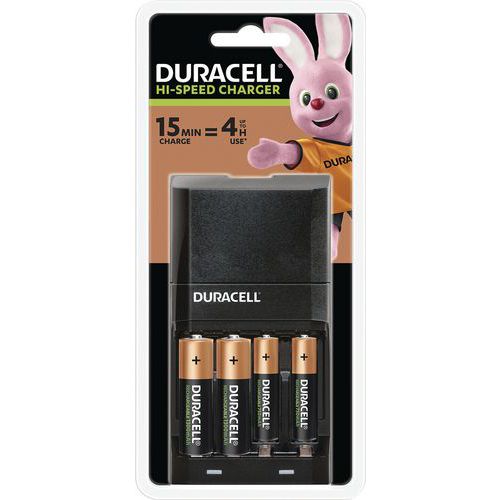 Duracell 1 Chargeur Pile Rechargeable 15 Minutes - Cef27 - Duracell