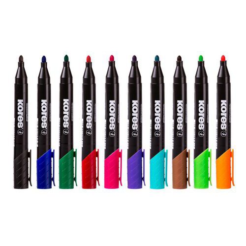 Marqueur Permanent K-marker Xp1 - Assortis - Pointe Ogive