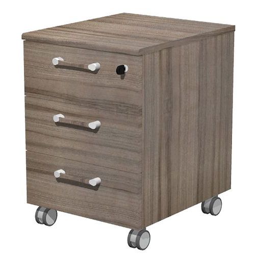 Caisson Mobile Guido 3 Tiroirs Plats Noyer